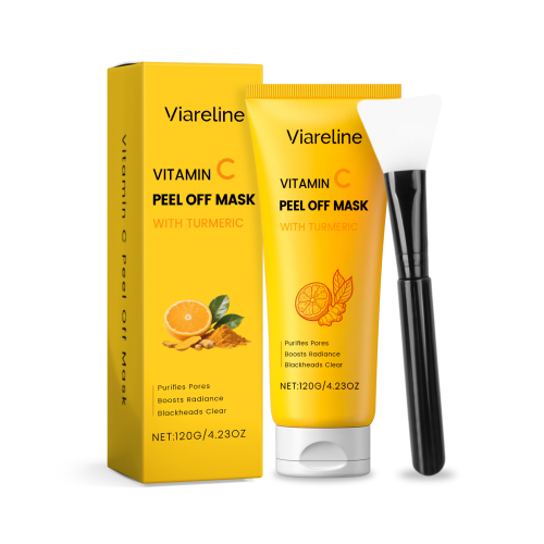 Viareline 姜黄清洁撕拉面膜 温和清洁滋养面部肌肤清爽水润亮泽